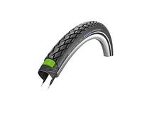 Schwalbe Reifen Marathon Greenguard - Cámara para Bicicleta (62 x 3,81cm, con Alambre, Incluye Capa Reflectante Greenguard) Negro, Talla:700x35C