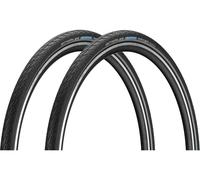Schwalbe Set de 2 cubiertas de alambre Marathon Racer 28" negro 30-622