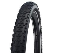 Schwalbe Smart Sam Plus Performance DD, Greenguard Neumático, Negro y Amarillo neón, 28´´ x 1.85