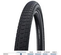 Schwalbe Super Moto X Bicycle Tyre 20x4.00 Black