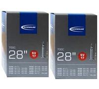 Schwalbe SV17 SV 17 - Cámara de aire (2 unidades, 28 x 1,2-1,75, 28/47-622)