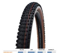 Schwalbe Wicked Will Evo S/Race 29x2.40 TLE Fold Tan