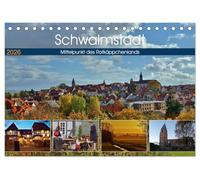 Schwalmstadt - Mittelpunkt des Rotkäppchenlands (Tischkalender 2026 DIN A5 quer), CALVENDO Monatskalender: Schwalmstadt, der Mittelpunkt im Rotkäppchenland ist die größte Stadt im Schwalm-Eder-Kreis.