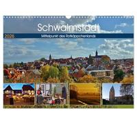 Schwalmstadt - Mittelpunkt des Rotkäppchenlands (Wandkalender 2026 DIN A3 quer), CALVENDO Monatskalender: Schwalmstadt, der Mittelpunkt im Rotkäppchenland ist die größte Stadt im Schwalm-Eder-Kreis.