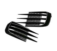 Schwamm 2 Piezas Cubierta de Rejilla de la Luz Antiniebla del Parachoques Delantero del Coche Cubierta Decorativa de Luz Antiniebla para Golf 6 MK6 GTD 2008-2013