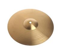 Schwamm Brass Jazz Drum Crash Platillos de Aleación Hi-Hat para los Jugadores de Batería Tambor de 12 Pulgadas Fácil de Instalar Fácil de Usar