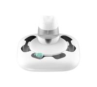 Schwamm Juguete Interactivo para Mascotas para Gatos, Alimentador AutomáTico Mascotas, Aleteo EléCtrico, Juguete Giratorio para Gatitos, Alimentador con Pista Rodillos Bolas Inteligencia
