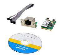 Schwamm M.2 E Key 2.5G Tarjeta LAN Ethernet RTL8125B Tarjeta de Red de Control Industrial PCI Adaptador de Red de ExpansióN