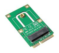 Schwamm Tarjeta adaptadora NGFF a Mini PCI-E a M2, llave M2, interfaz NGFF E para módulo WiFi Bluetooth inalámbrico M2