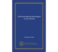 Schwankungserscheinungen in der Physik
