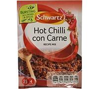 Schwartz Chili Con Carne Receta Mezcla Caliente (41g) (Paquete de 6)