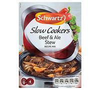 Schwartz Ollas De Cocimiento Lento Carne De Vacuno Y Ale Mezcla Receta De Estofado (43g) (Paquete de 2)