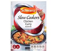 Schwartz Ollas De Cocimiento Lento Mezcla De Recetas De Pollo Al Curry (40g) (Paquete de 6)