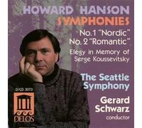 Schwarz,Gerard^Seso^Schwarz,Gerard^Seso - Hanson/Sinfonien 1+2/Elegie