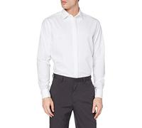 Schwarze Rose Modern Kent Party Camisa, Blanco (weiß 01), 40 cm (Talla del Fabricante: 40 cm (HerstellergrößeKragenweite 40 cm) para Hombre
