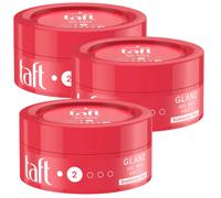 Schwarzkopf 3x 75ml Glanz Gel Wax Texturizador Ultra Fuerte Fijación 24h