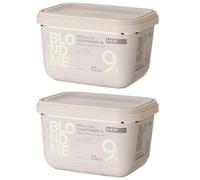 SCHWARZKOPF BLOND ME PPL9+ - Polvo blanqueador profesional (450 g, 2 unidades)