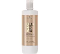 Schwarzkopf BLONDME Fórmula aceitosa que mantiene la humedad, de revelado premium 1000mL 9%