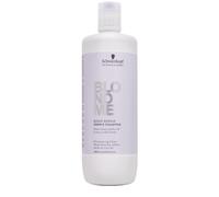 Schwarzkopf BlondMeBond Repair Purple Shampoo 1000ml - champú morado reparador