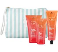 Schwarzkopf BONACURE Champú limpiador 3 en 1 para cuero cabelludo, cabello y cuerpo Sun Protect