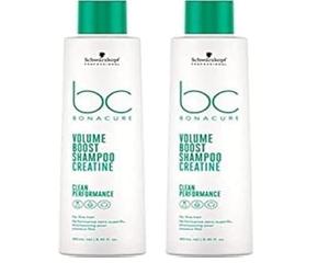 Schwarzkopf Bonacure Volumen Boost Champú Creatine 250 ml (Paquete de 2)