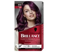 Schwarzkopf Brillance Coloración permanente de morado seda 859
