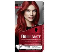 Schwarzkopf Brillance - Coloración permanente - rojo Cachemira 842