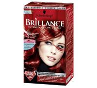 Schwarzkopf Brillance Intensiv-Color-Creme Nivel 3 842 Cachemira Rojo 2er Pack