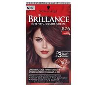 Schwarzkopf Brillance Intensiv-Color-Creme Nivel 3 , 876 Edel-Mahagoni, 143,7