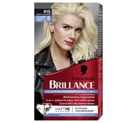 Schwarzkopf - Brillo - Color permanente intenso 2 en 1 - Diamante brillante - aclara hasta 5 tonos - rubio claro - contra reflejos amarillos - Polar rubio 815