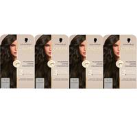 Schwarzkopf Creme Supreme Coloration 5-1 - Tinte para el cabello (4 x 182 ml), color permanente con suero y mascarilla para el cabello que protege contra daños visibles del cabello, para una cobertura