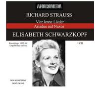 Schwarzkopf Elisabeth - Vier letzte Lieder, Ariadne auf Naxos (1952-60)
