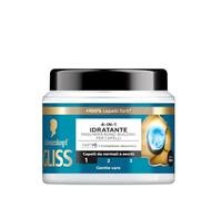 Schwarzkopf Gliss 4-en-1 Feuchtikeitsspendende Bond-Building-Maske für Haare, 400 ml, Aqua-Revive-Haarmaske mit HAPTIQ-System und Hyaluron-Komplex, Behandlung normales bis trockenes Hair