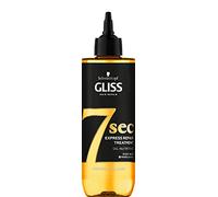 Schwarzkopf Gliss 7 Seconds Express Tratamiento de reparación del cabello, aceite nutritivo, mascarilla instantánea para cabello opaco y seco, 200 ml
