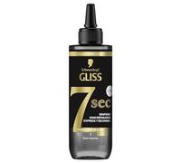 Schwarzkopf - Gliss - Cuidado de reparación rápida 7 segundos - Ultimate Repair - Cabello seco y dañado - Brillo y fuerza - Queratina líquida y suero negro perla - 200 ml