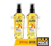Schwarzkopf Gliss Daily Oil Elixir Repair Cabello Dañado Muy Seco 2 x 75 ml