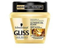 Schwarzkopf Gliss Mascarilla Ultimate Oil Elixir, Negro, 300 Mililitros