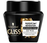 Schwarzkopf Gliss Mascarilla Ultimate Repair, 300 ml, para cabello muy dañado, Gama ultra reparación