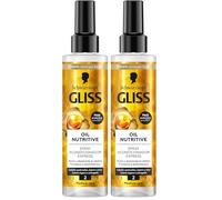 Schwarzkopf Gliss Oil Nutritive Spray Conditioner Express Repair 200Ml (Paquete de 2)