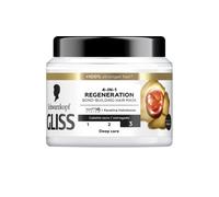 Schwarzkopf Gliss Mascarilla Total Repair para cabello seco, 400 ml, Gama reparación