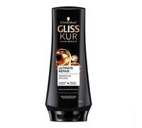 Schwarzkopf GLISS Ultimate Repair Hair Conditioner, 200 ml, pack de 4 | Enjuague el acondicionador para cabello dañado y seco con queratina y extracto de perla para una rutina sencilla de cuidado