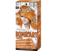Schwarzkopf Got2B Bomb'Art - Coloración semipermanente para cabello - naranja 108 L'Aciduée - 50 ml