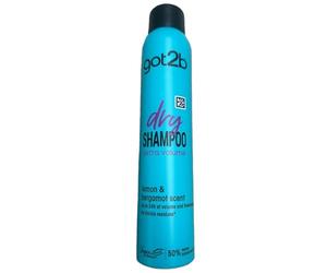 Schwarzkopf got2b Champú seco extra volumen - Limón y bergamota - 200 ml