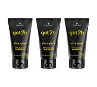 Schwarzkopf got2b - Gel de peinado para bordes (150 ml, 3 unidades)