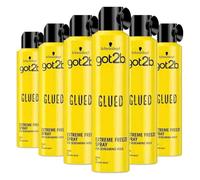 Schwarzkopf got2b Glued Hairspray - 6 piezas - Voordeelverpakking