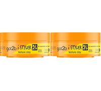 Schwarzkopf got2b iStylers Texture Clay 75 ml (Paquete de 2)