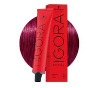 Schwarzkopf - Tinte Permanente Igora Royal 9-98 Rubio Muy Claro Violeta Rojo 60 ml
