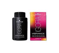 Schwarzkopf Igora Vibrance Color de Cabello Tono sobre Tono, No 4-13 Castaño Medio Fresno Mate - 60 ml