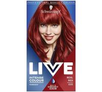 SCHWARZKOPF LIVE INTENSE COLOUR PERMANENT HAIR DYE REAL RED 035