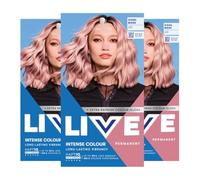 Schwarzkopf LIVE Intense Permanent Hair Colour Cream 109 Cold Pink (Chladná růžová) - Tinte de pelo rosa pastel de alto pigmento para todo tipo de cabello, color y brillo vibrante de larga duración